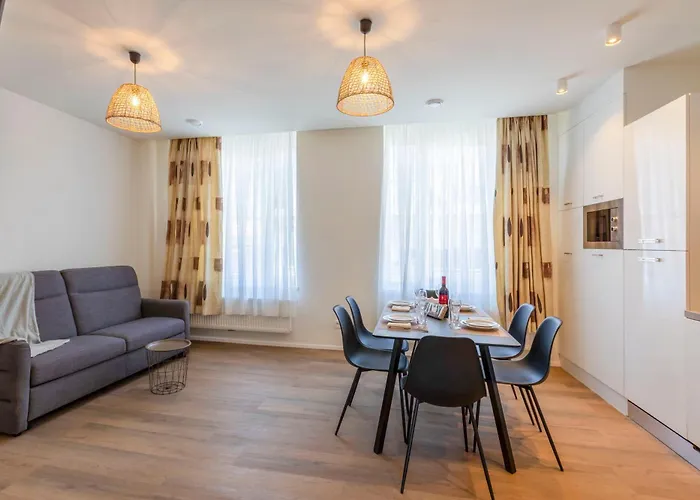 Lägenhet Ereva Seaside 2 Bedroom Duplex Modern Oostende