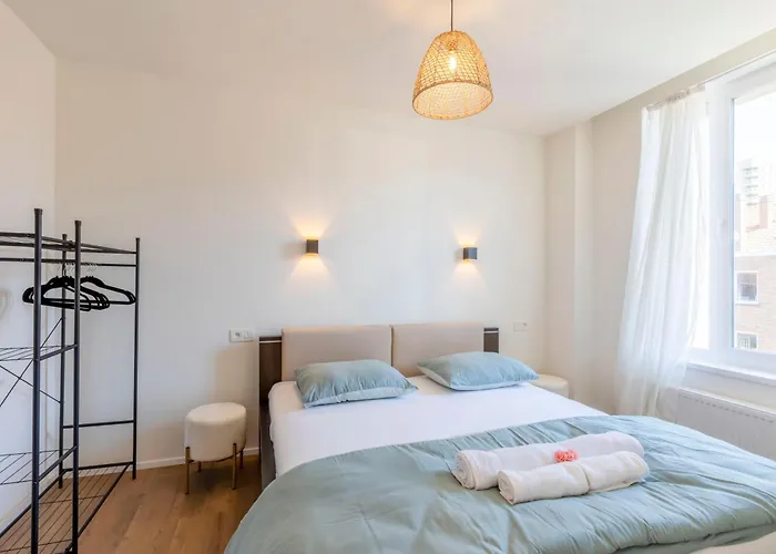 公寓 Ereva Seaside 2 Bedroom Duplex Modern 奥斯滕德